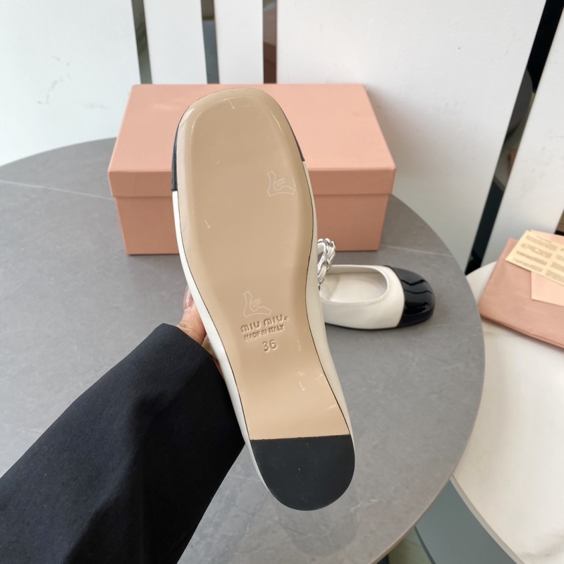 Miu Miu flat shoes